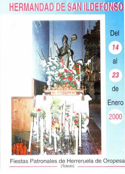 Fiestas patronales en honor a San Ildefonso 2000 Herreruela de Oropesa